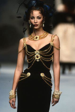 1992 chanel couture|Chanel 1992 dress.